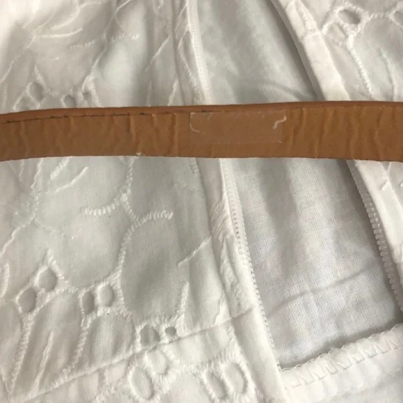 B. Darlin Short White Mini Dress Eyelet Lace Fit & Flare Cutout Back Sz 7/8 - Picture 12 of 12